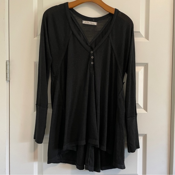 Black Free People Thermal - Picture 1 of 5
